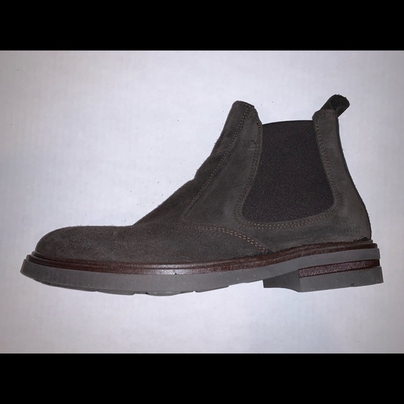 1 SINGLE BOOT Left foot ONLY! Chocolate Brown suede leather boot made in Italy - Picture 7 of 7